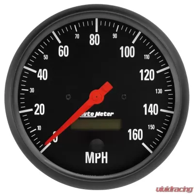 AutoMeter GAUGE; SPEEDO; 5in.; 160MPH; ELEC. PROGRAM W/LCD ODO; Z-SERIES - 2685