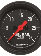 AutoMeter GAUGE; RAIL PRESSURE (RAM 5.9L); 2 1/16in.; 30KPSI; DIGITAL STEPPER MOTOR; Z                                     - 2686 - Image 3