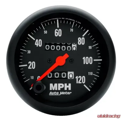 AutoMeter GAUGE; SPEEDOMETER; 3 3/8in.; 120MPH; MECHANICAL; Z-SERIES - 2692