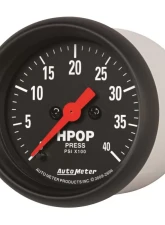 AutoMeter GAUGE; HIGH PRESS OIL PUMP; 2 1/16in.; 4KPSI; DIGITAL STEPPER MOTOR; Z-SERIES                                     - 2696 - Image 2