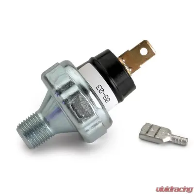 AutoMeter PRESSURE SWITCH; 18PSI; 1/8in. NPTF MALE; FOR PRO-LITE WARNING LIGHT - 3241