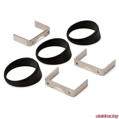 AutoMeter GAUGE MOUNT; ANGLE RINGS; 3 PCS.; BLACK; FOR 2 5/8in. GAUGES - 3244