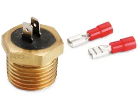 AutoMeter TEMPERATURE SWITCH; 200deg.F; 1/2in. NPT MALE; FOR PRO-LITE WARNING LIGHT