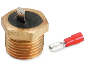 AutoMeter TEMPERATURE SWITCH; 220deg.F; 1/2in. NPTF MALE; FOR PRO-LITE WARNING LIGHT