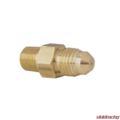 AutoMeter FITTING; RESTRICTOR ADAPTER;-4AN MALE TO 1/8in. NPT (M); STEEL; FUEL/NITROUS - 3277