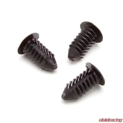 AutoMeter RATCHET FASTENERS; 100 PCS.; BLACK; FOR GAUGE POD/PILLAR INSTALLATION - 3282
