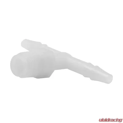 AutoMeter FITTING; TEE; 3/16in. HOSE BARB TO 1/8in. NPT MALE; PLASTIC - 3291