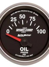 AutoMeter GAUGE KIT; A-PILLAR; JEEP WRANGLER (JK) 11-18; OIL PSI/TRANS; 100PSI/250deg.F SC Jeep Wrangler 2011-2018                                     - 7041 - Image 3