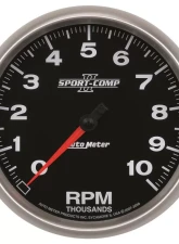 AutoMeter GAUGE; TACHOMETER; 5in.; 10K RPM; IN-DASH; SPORT-COMP II                                     - 3698 - Image 6