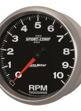 AutoMeter GAUGE; TACHOMETER; 5in.; 10K RPM; IN-DASH; SPORT-COMP II                                     - 3698 - Image 2