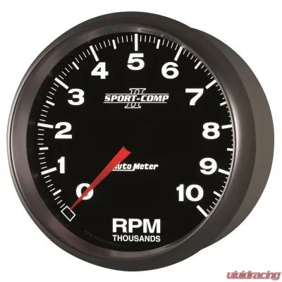 AutoMeter GAUGE; TACHOMETER; 5in.; 10K RPM; IN-DASH; SPORT-COMP II - 3698
