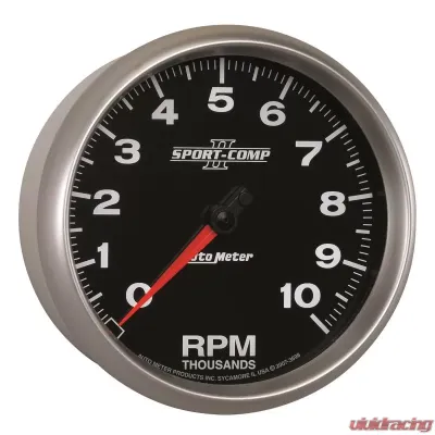 AutoMeter GAUGE; TACHOMETER; 5in.; 10K RPM; IN-DASH; SPORT-COMP II - 3698