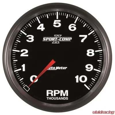 AutoMeter GAUGE; TACHOMETER; 5in.; 10K RPM; IN-DASH; SPORT-COMP II - 3698