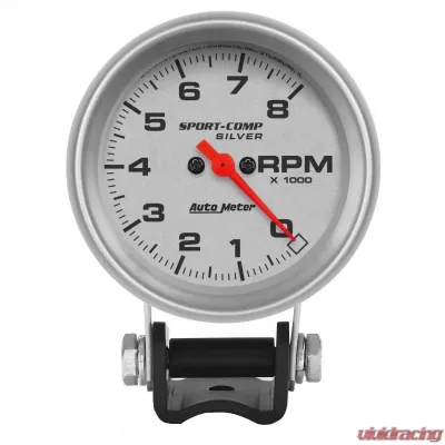 AutoMeter GAUGE; TACHOMETER; 2 5/8in.; 8K RPM; PEDESTAL; ULTRA-LITE - 3707