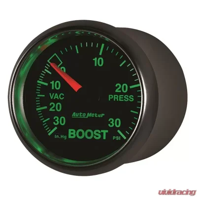 AutoMeter GAUGE; VAC/BOOST; 2 1/16in.; 30INHG-30PSI; MECHANICAL; GS - 3803