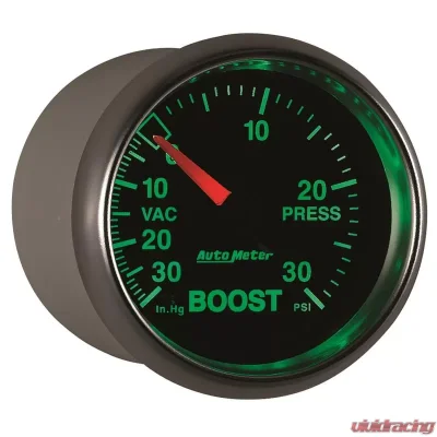 AutoMeter GAUGE; VAC/BOOST; 2 1/16in.; 30INHG-30PSI; MECHANICAL; GS - 3803