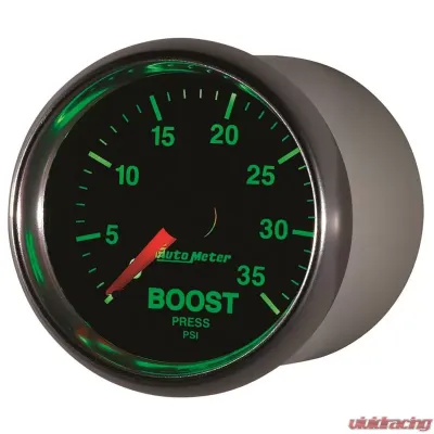 AutoMeter GAUGE; BOOST; 2 1/16in.; 35PSI; MECHANICAL; GS - 3804