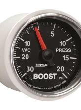 AutoMeter GAUGE; VAC/BOOST; 2 1/16in.; 30INHG-20PSI; MECHANICAL; GS                                     - 3807 - Image 5