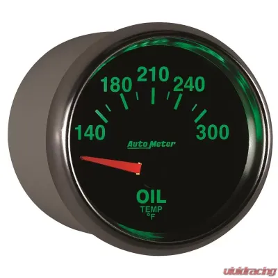 AutoMeter GAUGE; OIL TEMP; 2 1/16in.; 140-300deg.F; ELECTRIC; GS - 3848
