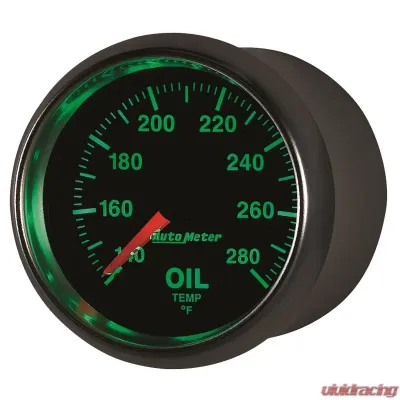 AutoMeter GAUGE; OIL TEMP; 2 1/16in.; 140-280deg.F; DIGITAL STEPPER MOTOR; GS - 3856