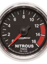 AutoMeter GAUGE; NITROUS PRESSURE; 2 1/16in.; 1600PSI; DIGITAL STEPPER MOTOR; GS                                     - 3874 - Image 6
