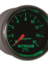 AutoMeter GAUGE; NITROUS PRESSURE; 2 1/16in.; 1600PSI; DIGITAL STEPPER MOTOR; GS                                     - 3874 - Image 6