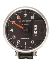 AutoMeter GAUGE; TACHOMETER; 5in.; 8K RPM; PEDESTAL W/RED LINE; SPORT-COMP                                     - 3980 - Image 2