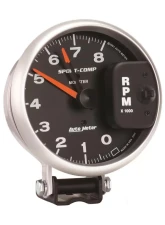 AutoMeter GAUGE; TACHOMETER; 5in.; 8K RPM; PEDESTAL W/RED LINE; SPORT-COMP                                     - 3980 - Image 2