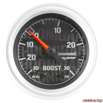 AutoMeter GAUGE; VAC/BOOST; 2 1/16in.; 30INHG-30PSI; MECHANICAL; HOONIGAN - 4303-09000