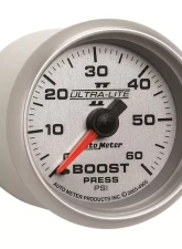 AutoMeter GAUGE; BOOST; 2 1/16in.; 60PSI; MECHANICAL; ULTRA-LITE II                                     - 4905 - Image 3