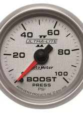 AutoMeter GAUGE; BOOST; 2 1/16in.; 100PSI; MECHANICAL; ULTRA-LITE II                                     - 4906 - Image 3