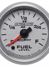 AutoMeter GAUGE; FUEL LEVEL; 2 1/16in.; 0-280O PROGRAMMABLE; ULTRA-LITE II                                     - 4910 - Image 6