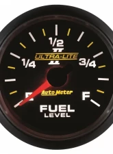 AutoMeter GAUGE; FUEL LEVEL; 2 1/16in.; 0-280O PROGRAMMABLE; ULTRA-LITE II                                     - 4910 - Image 4