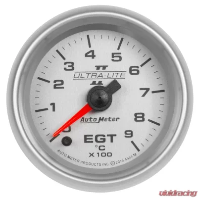 AutoMeter GAUGE; PYROMETER (EGT); 2 1/16in.; 900deg.C; DIGITAL STEPPER MOTOR; ULTRA-LITE I - 4944-M