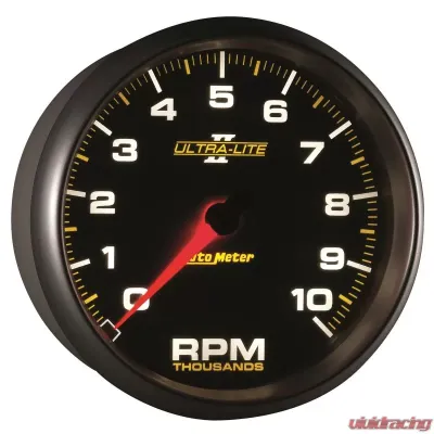 AutoMeter GAUGE; TACHOMETER; 5in.; 10K RPM; IN-DASH; ULTRA-LITE II - 4998