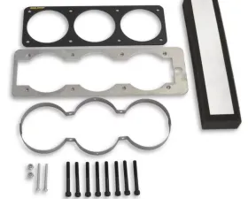 AutoMeter GAUGE MOUNT; GAUGE CAGE; TRIPLE; 2 5/8in.; BLACK; MUSTANG 87-93 FOX Ford