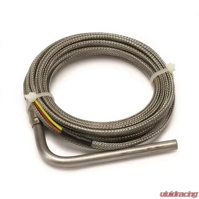 AutoMeter THERMOCOUPLE; TYPE K; 1/4in. DIA; OPEN TIP; 10FT.; REPLACEMENT - 5245