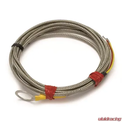 AutoMeter THERMOCOUPLE; TYPE K; SPARK-PLUG MOUNT; OPEN TIP; 6FT.; REPLACEMENT - 5248