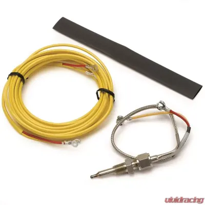 AutoMeter THERMOCOUPLE KIT; TYPE K; 1/4in. DIA; CLOSED TIP; 10FT.; INCL. MTG. HARDWARE - 5249