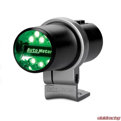 AutoMeter INDICATOR LIGHT; PIT ROAD SPEED; PEDESTAL; BLACK; PROGRAMMABLE - 5336