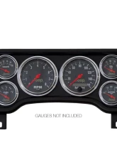 AutoMeter GAUGE MOUNT; DIRECT FIT DASH PANEL; 6 GAUGE (3 3/8in. X2; 2 1/16in. X4); JEEP TJ Jeep                                     - 5381 - Image 2