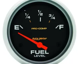 AutoMeter GAUGE; FUEL LEVEL; 2 5/8in.; 0OE TO 90OF; ELEC; PRO-COMP