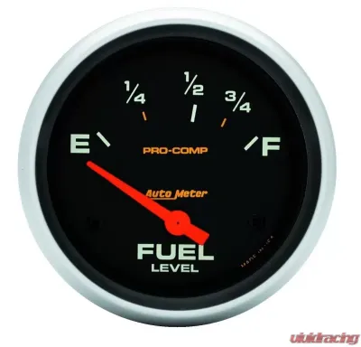AutoMeter GAUGE; FUEL LEVEL; 2 5/8in.; 73OE TO 10OF; ELEC; PRO-COMP - 5416