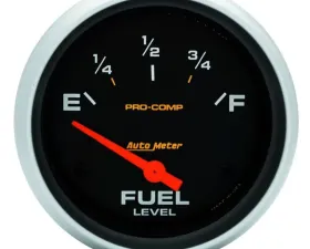 AutoMeter GAUGE; FUEL LEVEL; 2 5/8in.; 240OE TO 33OF; ELEC; PRO-COMP