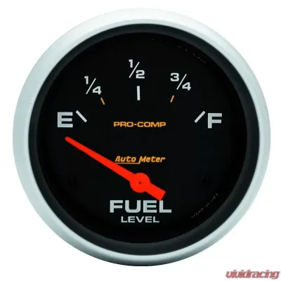 AutoMeter GAUGE; FUEL LEVEL; 2 5/8in.; 240OE TO 33OF; ELEC; PRO-COMP - 5417