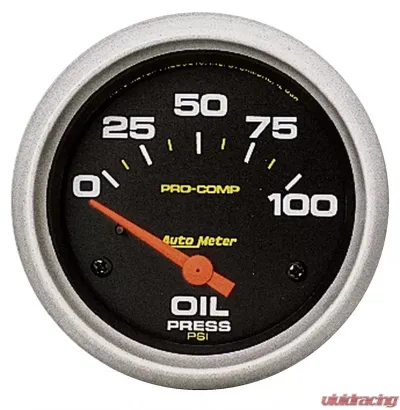 AutoMeter GAUGE; OIL PRESSURE; 2 5/8in.; 100PSI; ELECTRIC; PRO-COMP - 5427