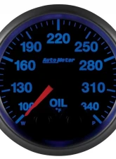 AutoMeter GAUGE; OIL TEMP; 2 1/16in.; 340deg.F; STEPPER MTR W/PK/WRN; ELITE; W/O PRO-CONTR                                     - 5640-05702 - Image 2