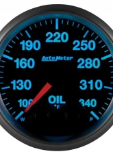 AutoMeter GAUGE; OIL TEMP; 2 1/16in.; 340deg.F; STEPPER MTR W/PK/WRN; ELITE; W/O PRO-CONTR                                     - 5640-05702 - Image 3