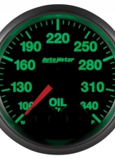 AutoMeter GAUGE; OIL TEMP; 2 1/16in.; 340deg.F; STEPPER MTR W/PK/WRN; ELITE; W/O PRO-CONTR                                     - 5640-05702 - Image 4