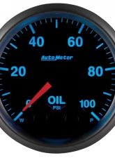 AutoMeter GAUGE; OIL PRESS; 2 1/16in.; 100PSI; STPR MTR W/PK/WRN; ELITE; W/O PRO-CONTROL                                     - 5652-05702 - Image 3